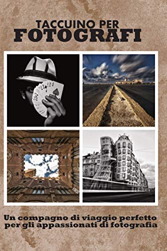 Taccuino per fotografi: un compagno di viaggio perfetto per gli appassionati di fotografia, permette di seguire contemporaneamente più progetti ... sicuro dove trascrivere le info più utili