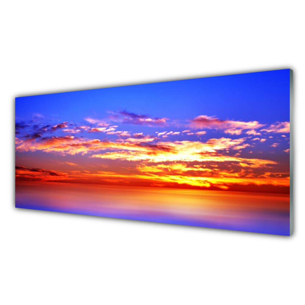 Impression sur Verre Trempé Premium Tulup Tableau Mural Moderne 125x50 cm