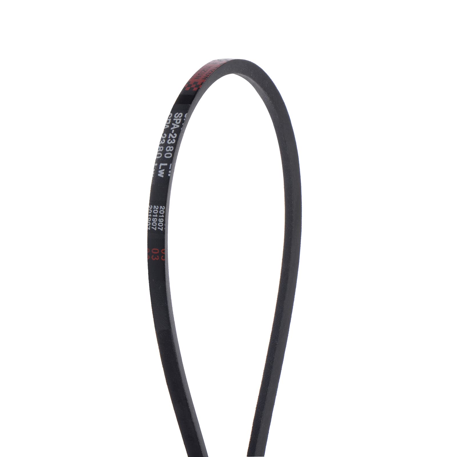 Courroie trapézoïdale SPA2380 caoutchouc transmission 2380mm - 7