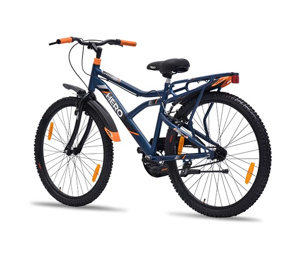 Image of Unisex Hero Typhoon Rs Ibc 26 T Roadster Cycle (Single Speed, Blue), Rigid, 17 Inches