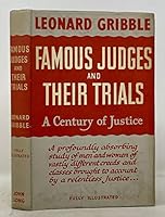 Famous Judges And Their Trials. A Century of Justice B0000CJLZH Book Cover