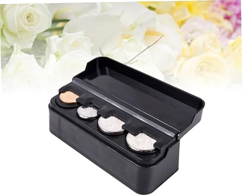 Miniatura 7 de STOBOK Caja de accesorios de organización de coche, soporte para monedas, banco, organizador de monedas, moneda, clip dedicado para la organización