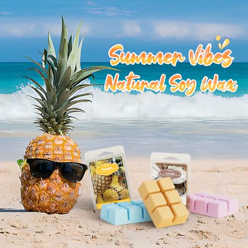 Summer Scented Wax Melts, Strong Scent Fragrance Melts