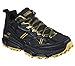Skechers GOtrail Yeti Staghorn-Performance Trail and Hiking Shoe, Chaussure Homme, Noir/Or, 40 EU