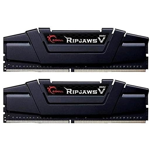 Gskill F4-3400C16D-16GVK Memory D4 3400 16GB C16 RipV K2 2X 8GB, 1,35V, RipjawsV schwarz
