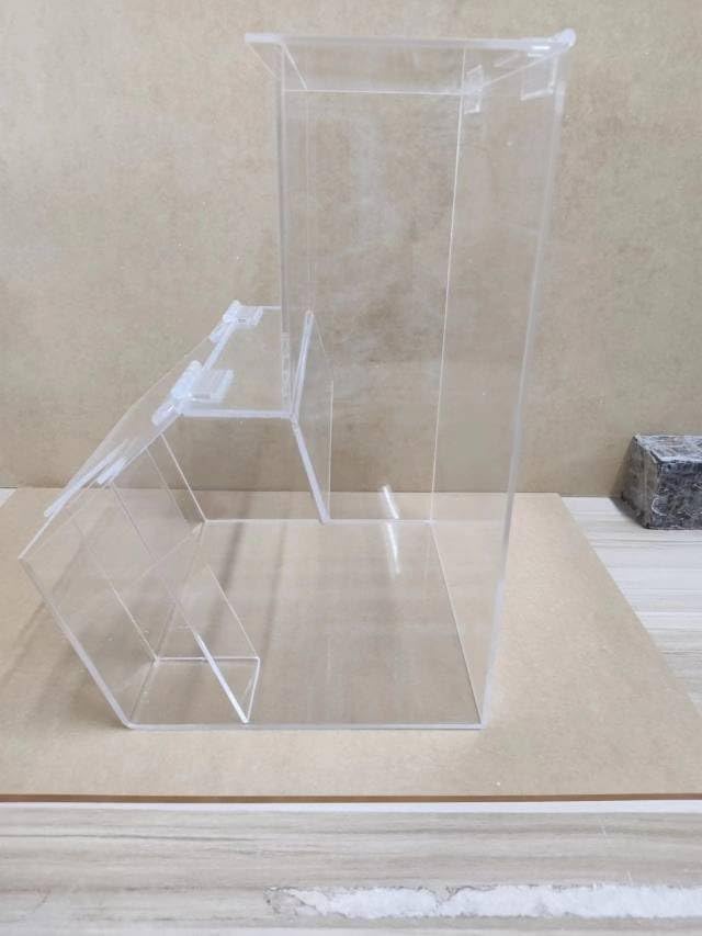 お菓子販売ディスプレイ木製什器＆アクリルBOX24個セット お菓子販売ディスプレイ木製什器＆アクリルBOX24個セット