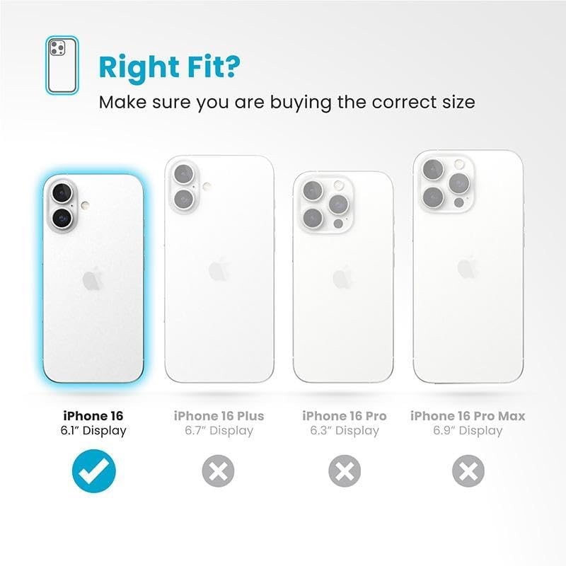 Speck Presidio2 Grip MagSafe with ClickLock Apple iPhone 16 Case - Image 2