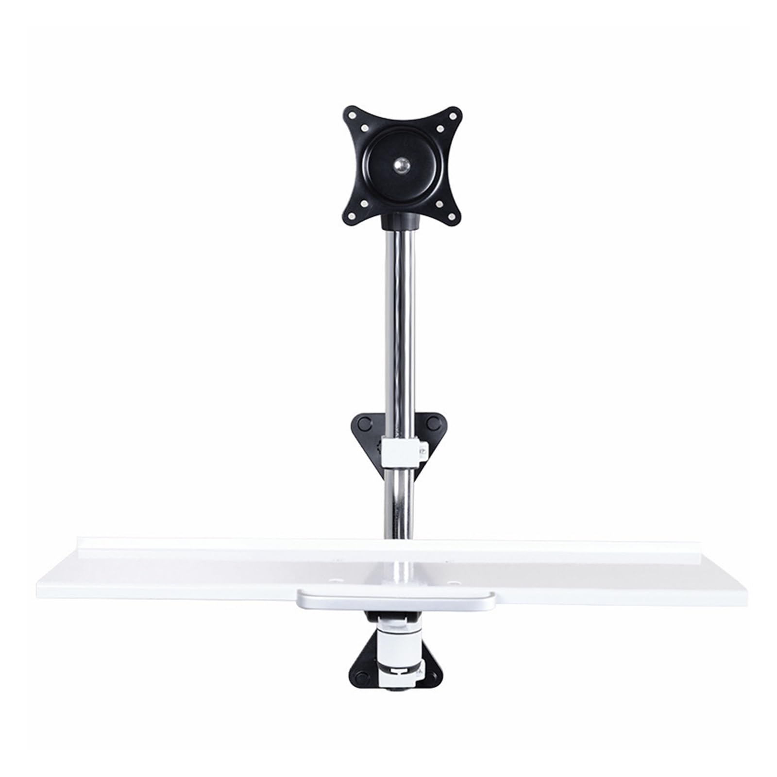 SaryEdge Wall-mounted bracket with keyboard tray, standing office monitor bracket, industrial computer style WS08A,