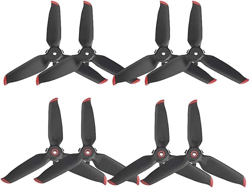 8 piezas de hélices de repuesto para DJI FPV Drone Accesorios de bajo ruido cuchillas