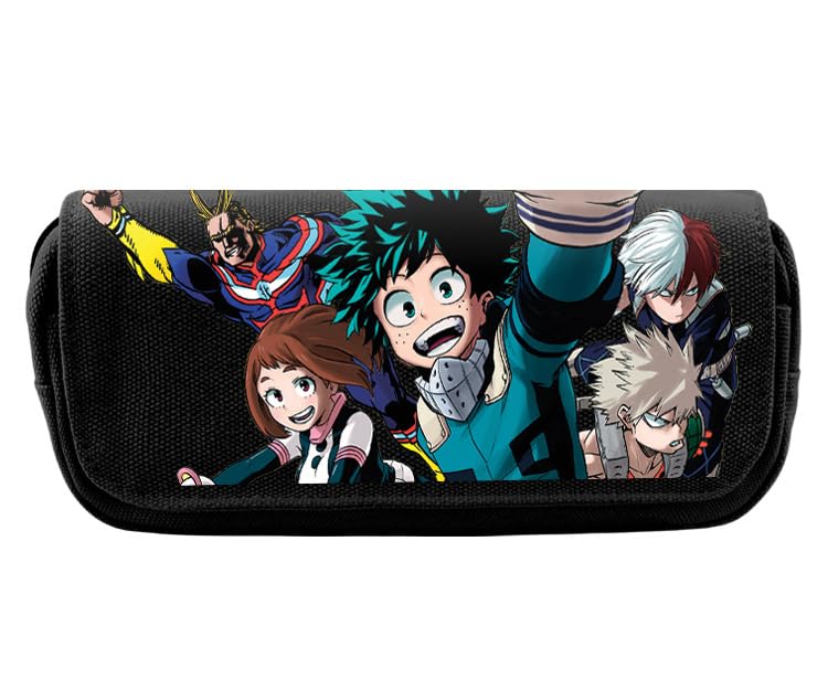 Trousse Italienne Grande Capacité - Porte-Stylo, Cosmetics - Motif Dessin Animé Pour Enfants, Étudiants - 6
