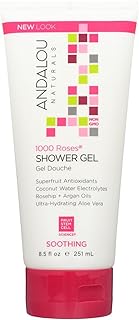 Andalou Naturals Soothing Shower Gel - 1000 Roses - 8.5 Oz by Andalou Naturals
