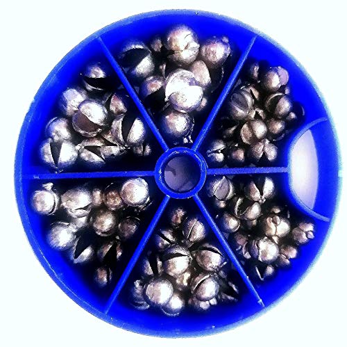 STMK praktische loodrood-assortimentsdoos 120 gr (1,0 gr, -3,0 gr)