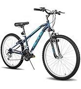 Hiland Climber Kinderfiets, 20/24 inch, MTB, mountainbike, jeugd, meisjes, met verende voorvork, Shi...