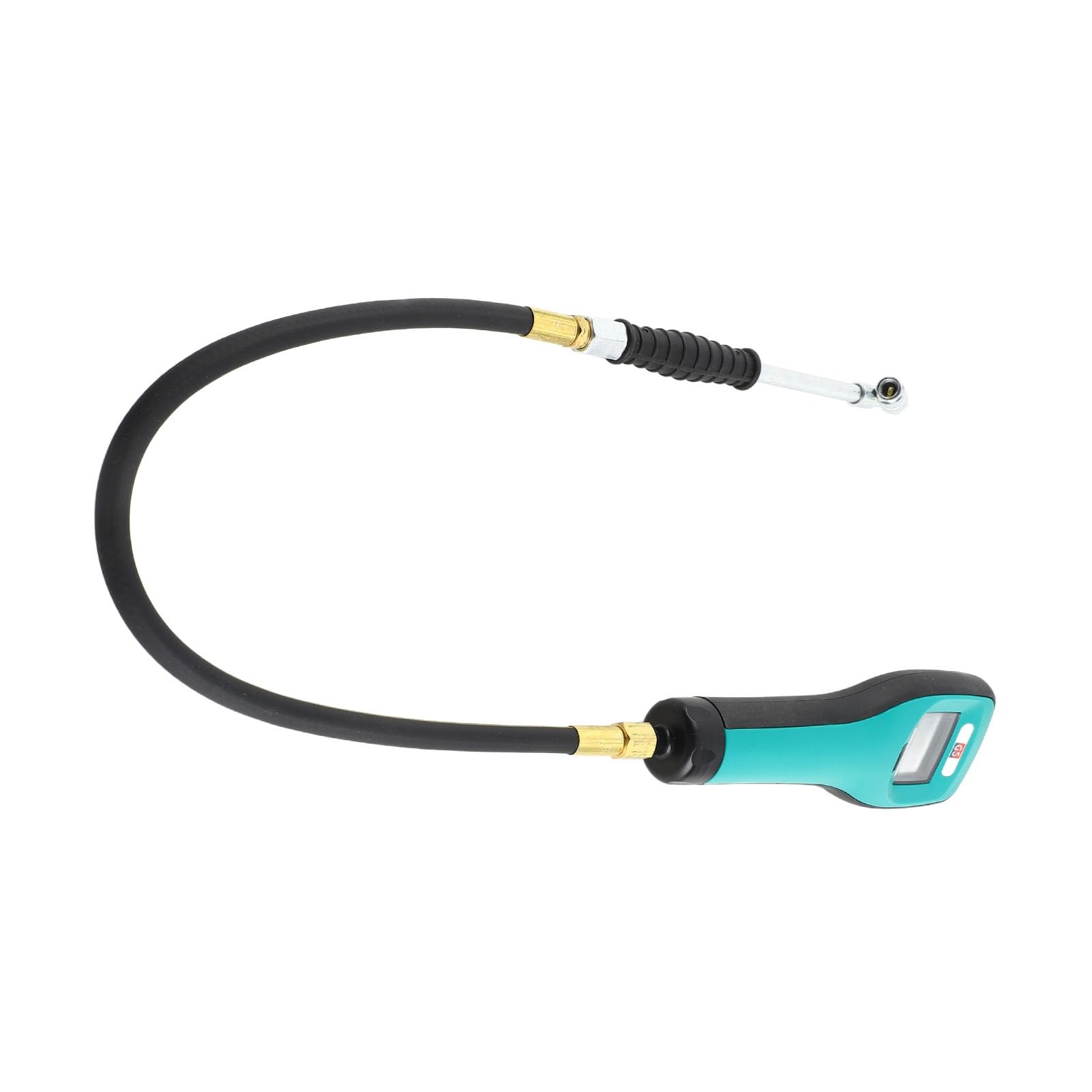 Generic Detector de Gas Analizador de Nitrógeno Portátil Herramienta de Prueba Confiable de Nitrógeno para Neumáticos de Automóviles Medidor de Gas, Aleación de Acero de Caucho ABS