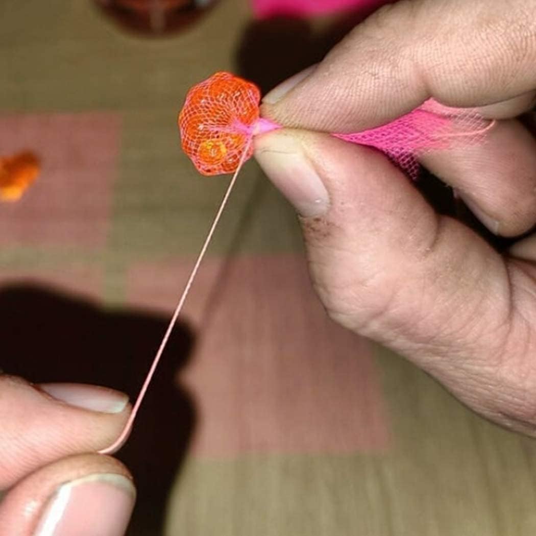 Lurwind Salmon Trout Fishing Kit: Build Your Own Spawn Sac Bundle with Sticker, Fishing Bobbers, Trout Lures, Egg Floaters, Bait Sac Floaters, Spawn Net and Magic Thread (4 Pieces)