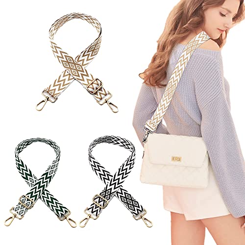 ZEXUPORIUM 3 Stück Taschengurte Zum Wechseln, Verstellbar Schultergurt...