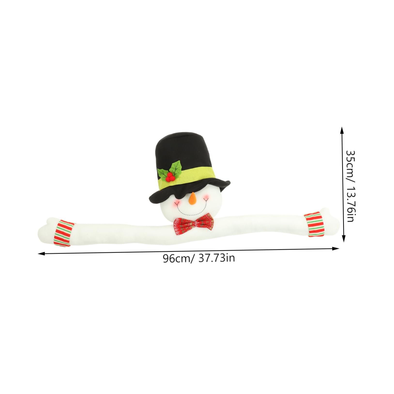 Garneck Weihnachtsbaumspitze als Cartoon-Puppe-Ornament Weihnachtsbaumschmuck und Dekoration für Weihnachtsfeiern Festlich und Elegant