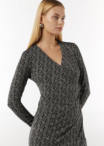 Robe fluide comma 2155735 coupe confortable taille 42 nuance 99B6 - 4