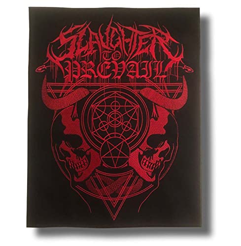 Slaughter to Prevail Band Patch Badge Embroidered Iron on Applique