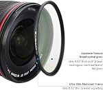 JJC Multi-Coated 55mm UV Filtre pour Nikon D3500 D3400 D5600 D7500 avec DX AF-P 18-55mm Kit Lens pour Sony A7IV A7III A7II A7 avec FE 28-70mm Kit Lens et autres Lens avec 55mm Filtre de protection de lentilles multicouches pour Sony A7IV A7III A7II A7 wi