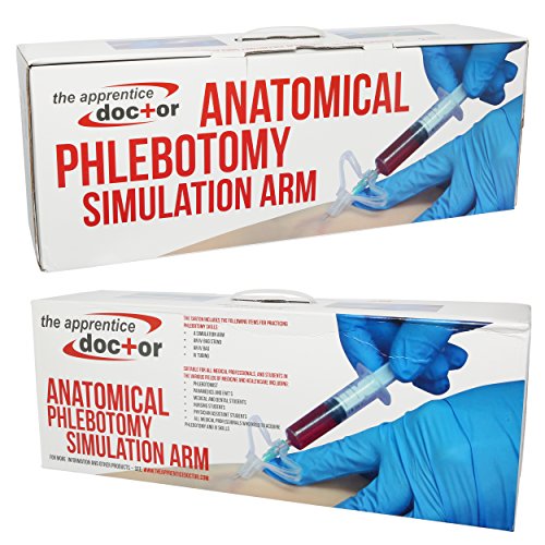 Iv & Phlebotomy Practice Arm. Nursing School Phlebotomy Supplies For Practicing & Perfecting Iv Insertion, Blood Draw, Injection, & Other Venipuncture Techniques. Level Up Rn Skills. #TOP6
