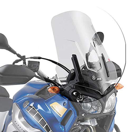 Cúpula GIVI D447STG transparente que reduce el viento en el casco con sus 570 mm