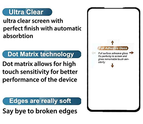Image of Screen Protector for Realme GT 5G (Black) Tempered Glass Edge-to-Edge 6D Screen Guard With Installation Kit