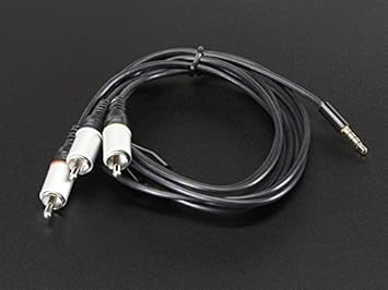 Adafruit A / V و RCA Composite Video، Audio Cable for Raspberry Pi [ADA2881]
