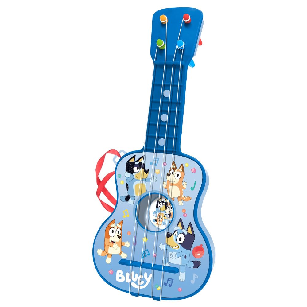 Guitarra 4 Cuerdas de Juguete Bluey (REIG 2440)