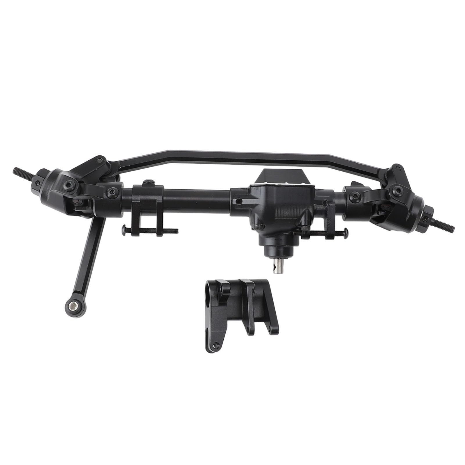 Demeras Kompletny Aluminiowy zespół Przedniej Osi RC do SCX10 PRO Trwała Modernizacja w Każdym Terenie Łatwa Instalacja
