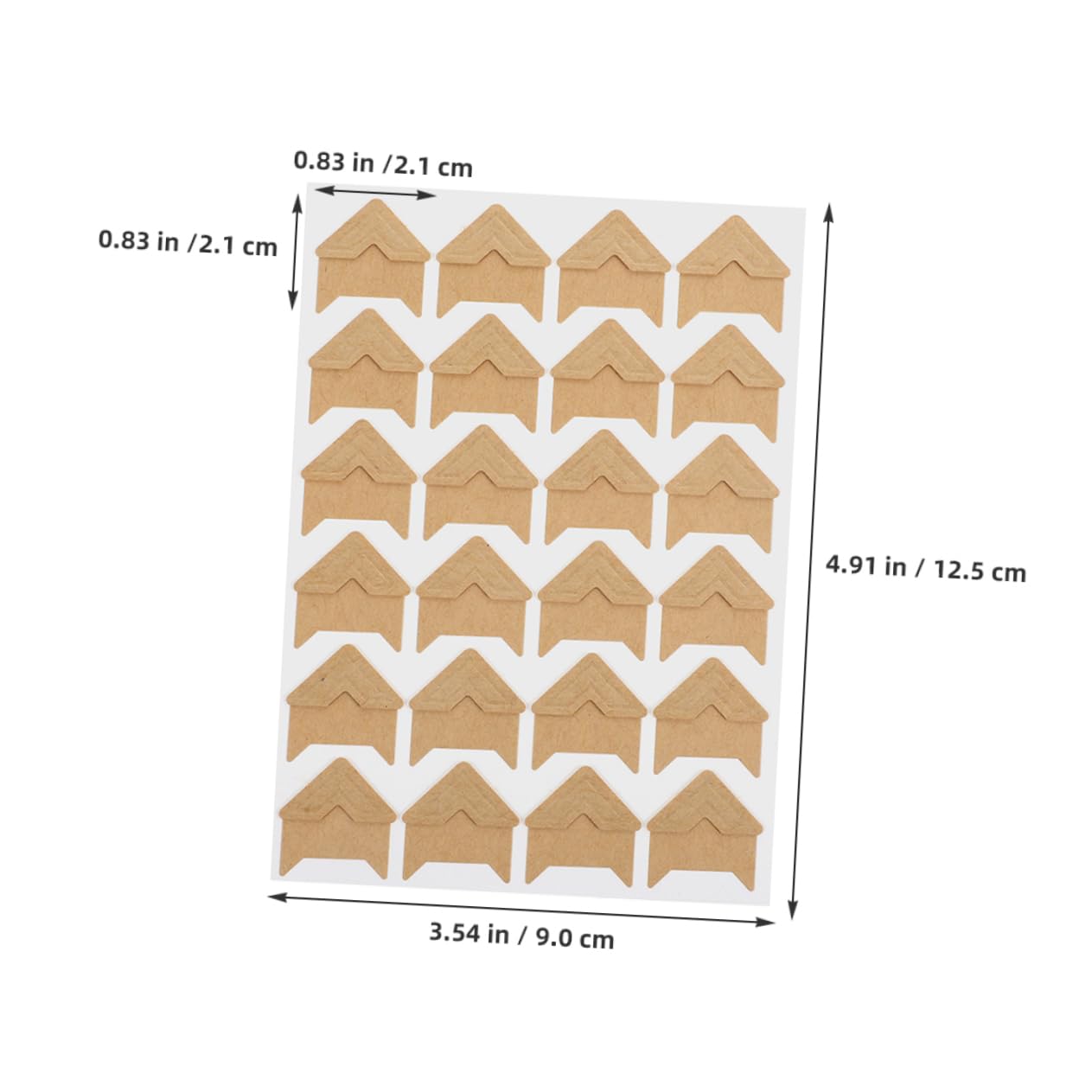 IWOWHERO 15 Sheets Picture Corners: Self Adhesive Photo Corner Sticker - for DIY Album Scrapbooking Journal Diary Memory Books and Craft Decoration