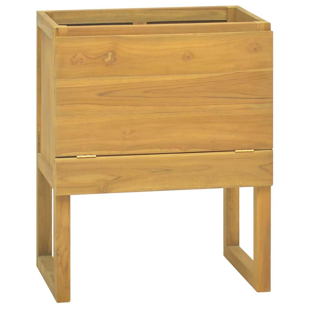 Armoire de salle de bain en bois véritable pour créer un spa à la maison
