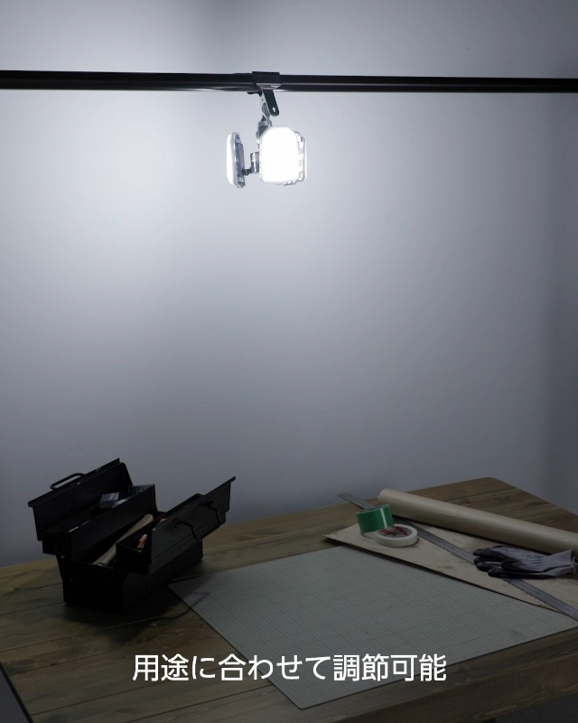 ECOトルネード 大型クリップ付ランプ 60W 本体3個&替球6個セット