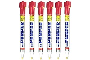 Pumper Permanent Marker, Vibrant Red