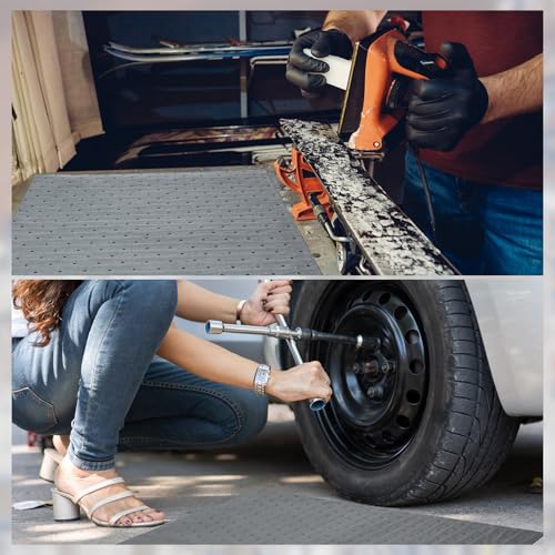 Tapis absorbant les déversements d'huile Hoolerry pour protéger le sol du garage et du sous-sol - 5