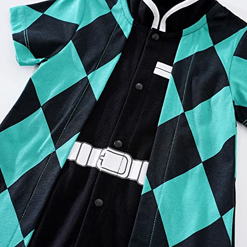Relabtaby Baby Boy Girl Summer Romper Cute Newborn Anime Onesie Short Sleeve Toddler Halloween Cosplay Jumpsuit Outfit Clothes #TOP3
