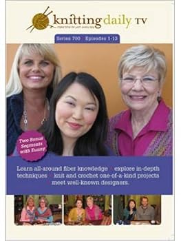 DVD Knitting Daily TV Series 700 DVD Book