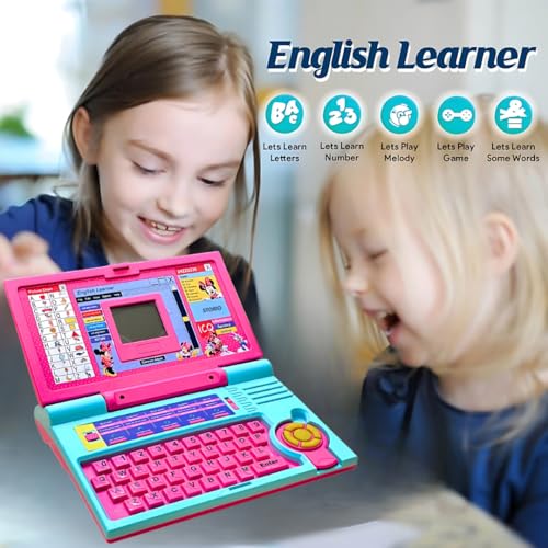 Storio Minnie Mouse Educational Laptop Computer Toy with Mouse | 1 Year Extended Warranty | Kids Above 3 Years | 20 Fun Activity Learning | Learn Letter Words Games Mathematics Music Logic Memory 4 517efIJWUtL