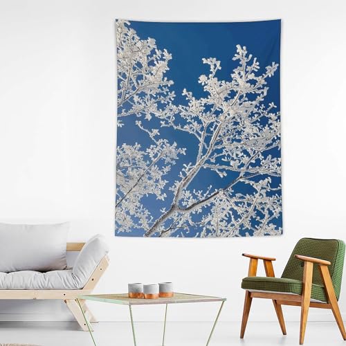 Tapisserie murale esthétique pour chambre et salon - Tissu déco 152x203 cm