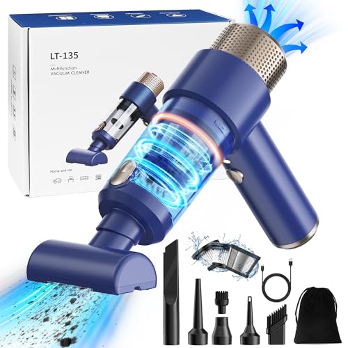 Sporvet Aspirateur à Main, 12000 Pa Mini Aspirateur à Main sans Fil Aspirateur De Voiture Puissant...
