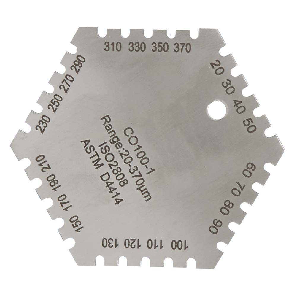 Buy Wet Film Card, Rust Resistance Wet Film Thickness Gauge 20370um