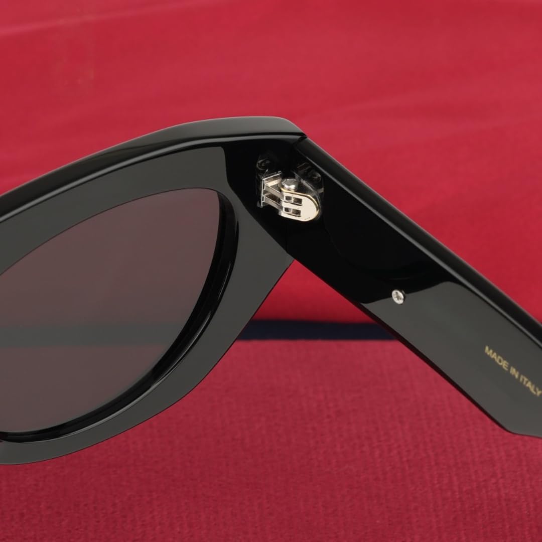 Occhiali da sole in acetato per donna ovale moda Uv400
