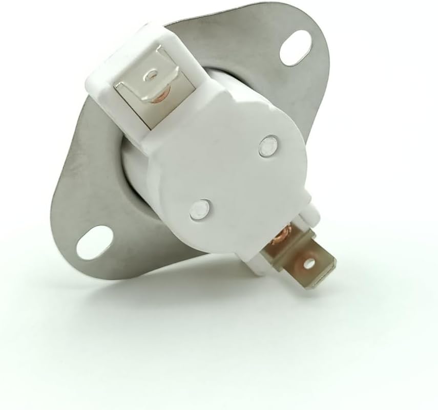 Obida 80599 AP5660 VG5770 VG5790 Replacement Pellet Stove CERAMIC Exhaust Thermodisc Low Limit Sensor Switch - Automatic, White, Thermal Switch, Bimetallic Strip Actuator