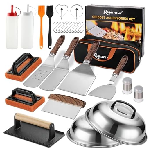 Comprehensive 19PCS Griddle Accessories Set
