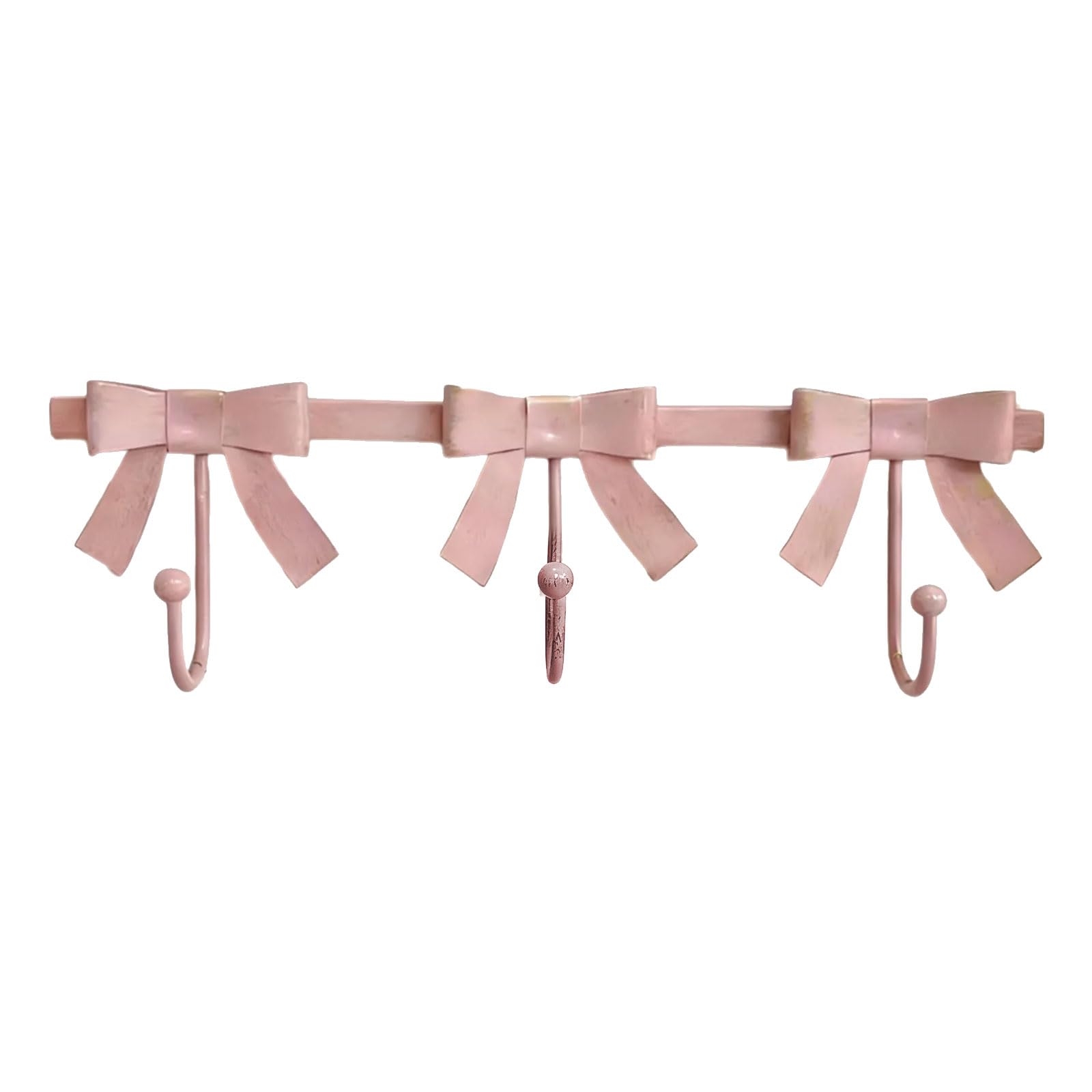 ZEPFJHE Charm Retro Bowknot Design Wall Hook Crafted From Sturdy Iron for Home Offices Decoration Entryway Planner