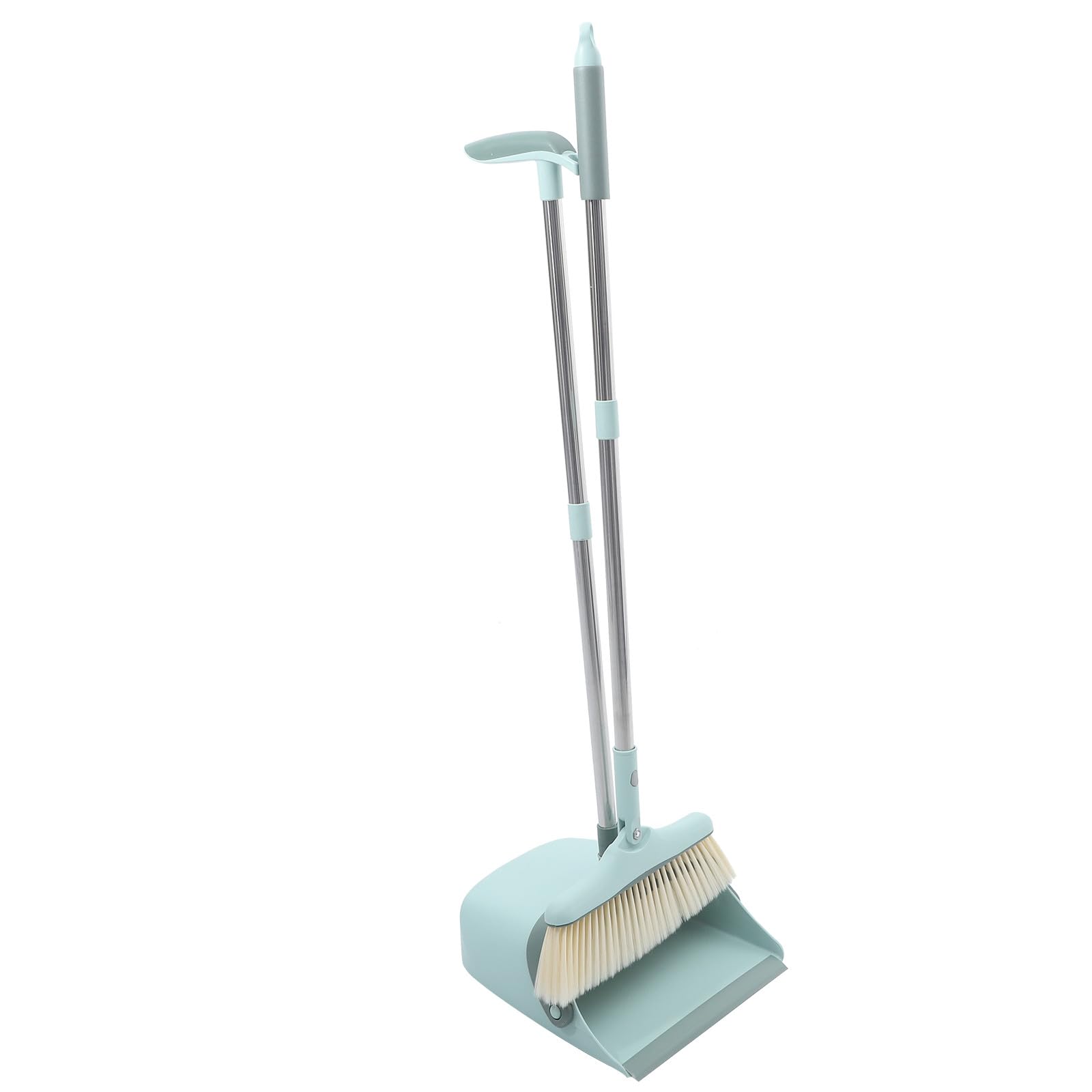 Juego de Escoba y Recogedor en Casa o Dormitorio Cerdas Suaves y Plástico Resistente, Adecuado para Limpiar Esquinas Estrechas Hogar