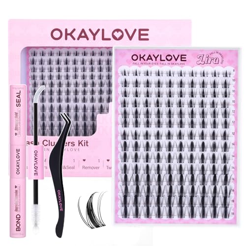 OKAYLOVE Manga Lash Clusters Kit