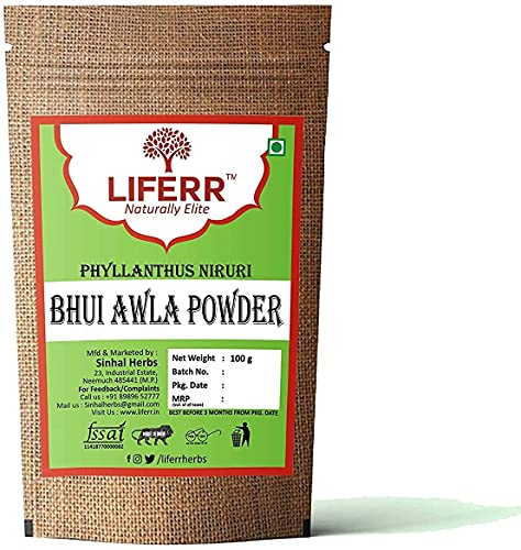 M.P. LIFERR Bhui Amla Powder | Bhumi Amla Powder | Bhui Awla Powder | Tamalaki Powder | Phyllanthus Niruri | 100g