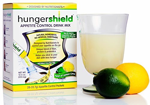 Natural Appetite Suppressant Drink Mix 28-(12.7g) Stick Packets (Twist of Lemon-Lime)