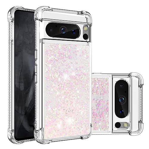Coque Pixel 8 Pro jolie protection scintillante à offrir pour les fêtes